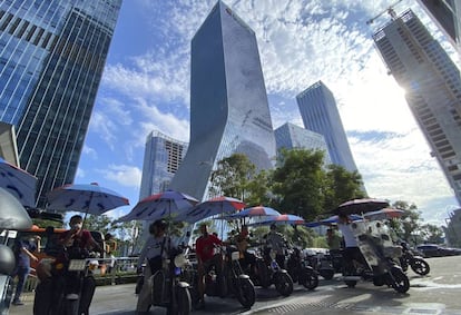 Edificio de Evergrande en China / AP