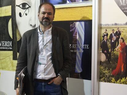 Juan Villoro, en la FIL de Guadalajara de 2014.