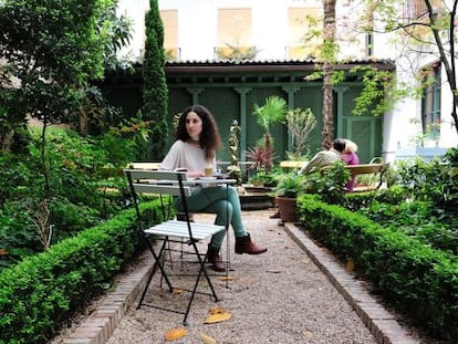 Café del Jardín, en el Museo del Romanticismo de Madrid.