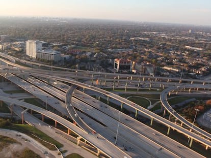 Autopista LBJ Express de Ferrovial en Texas (EE UU).