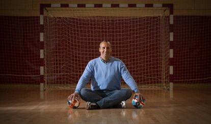 David Barrufet, en la Ciudad Deportiva del Barça.