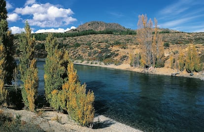 El Ro Negro, cerca de San Carlos de Bariloche, en Argentina.