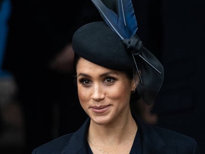 La duquesa de Sussex, Meghan Markle, el pasado 25 de diciembre. 