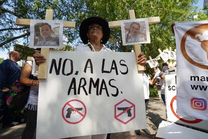 Dos de los sindicatos de maestros más grandes de Estados Unidos se sumaron a la manifestación.