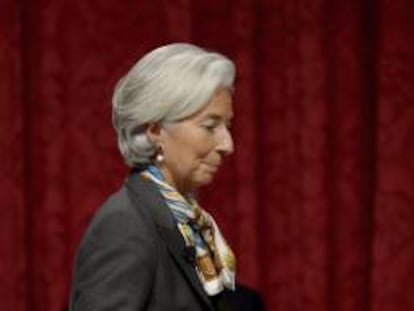 En la imagen, la directora del Fondo Monetario Internacional (FMI), Christine Lagarde. EFE/Archivo