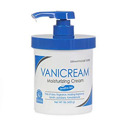 Vanicream Moisturizing, una crema para pieles con irritaciones.