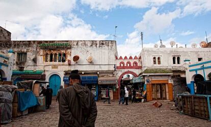 Una calle de Larache (Marruecos), en 2013.