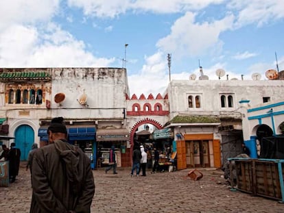 Una calle de Larache (Marruecos), en 2013.