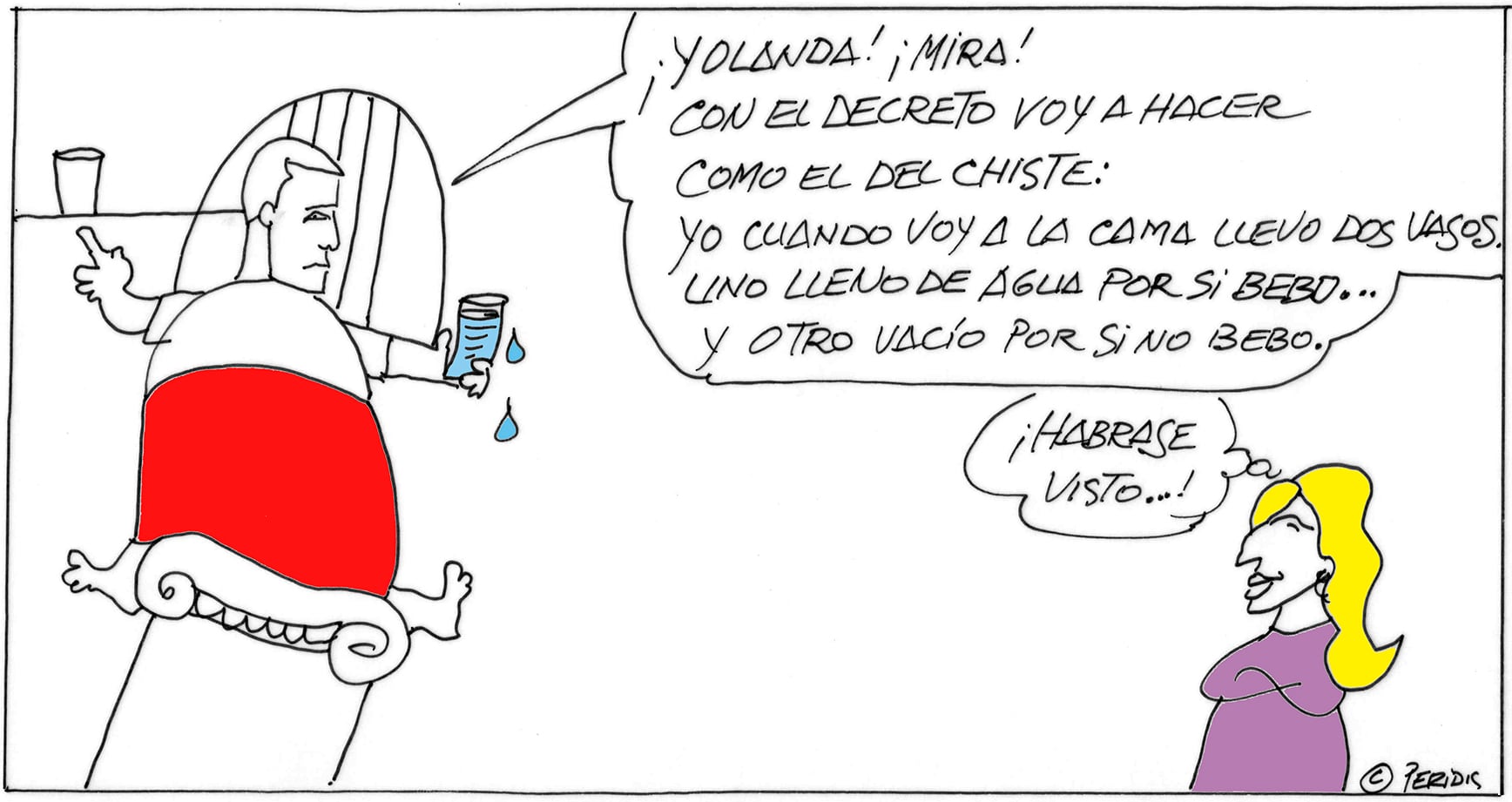 Peridis: dos vasos