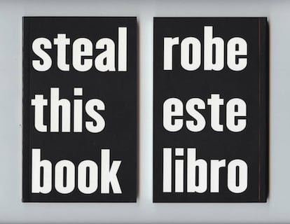 'Robe este libro' (2009), de Dora García.