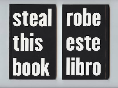 &#039;Robe este libro&#039; (2009), de Dora Garc&iacute;a. 