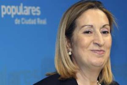 La exministra de Sanidad y coordinadora de asuntos sociales del PP, Ana Pastor.