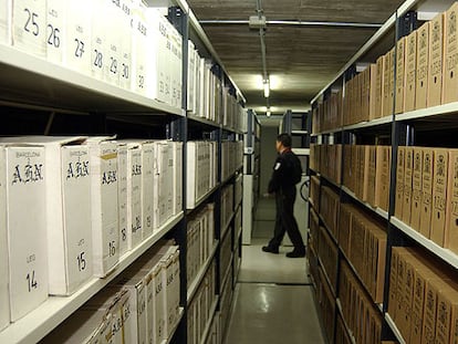 Dependencias del Archivo de la Guerra Civil en Salamanca.