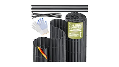 Productos de jardín ofertas de primavera sobre fondo blanco.