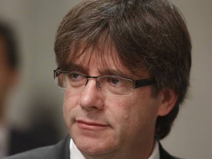 El presidente de la Generalitat, Carles Puigdemont.