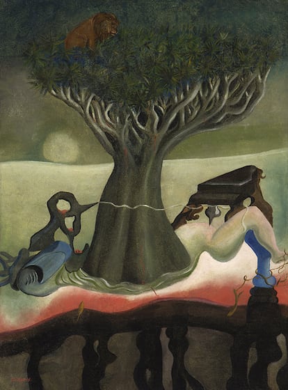 'El drago de Canarias' (1933). Colección Abanca.