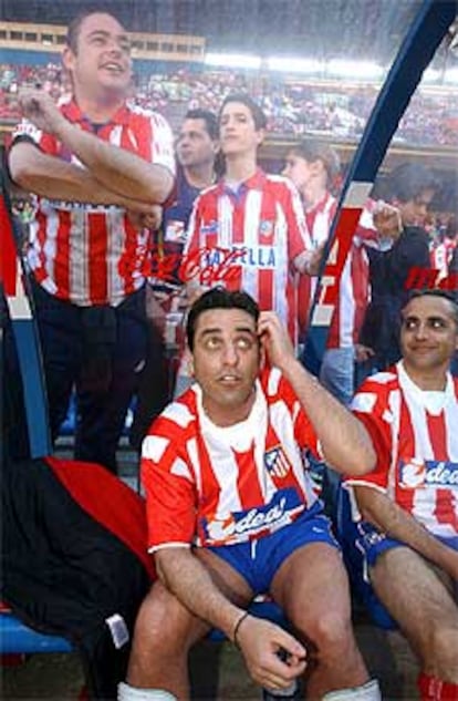 Pese a sus diferencias con la directiva, Futre estuvo presente en el centenario del Atlético, y vestido de corto. El portugués no se perdió el partido de veteranos contra el Athletic de Bilbao.