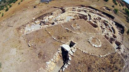 Yacimiento prehistórico de Castillejo del Bonete.
