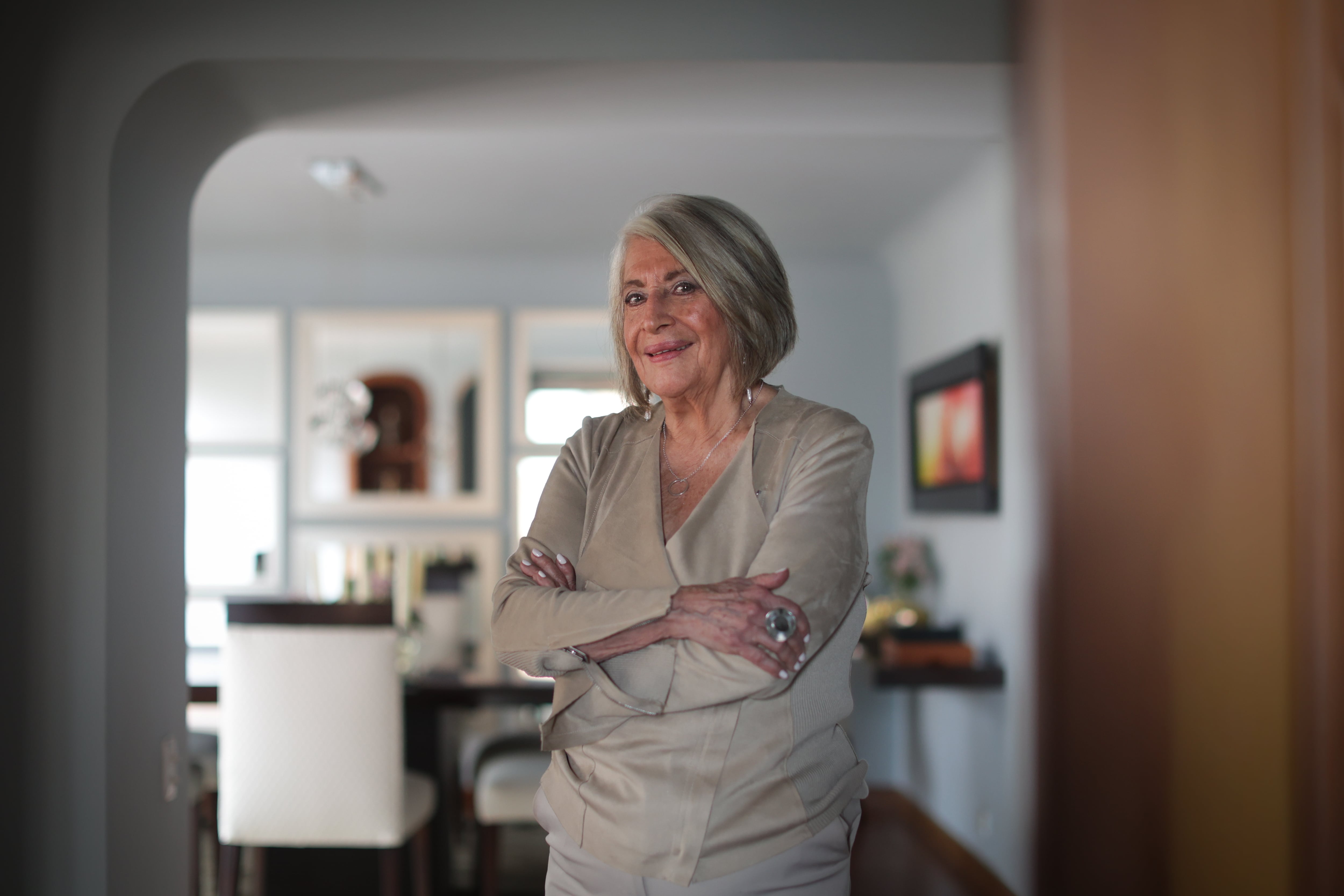 Cecilia López Montaño en Bogotá, el 6 de agosto.