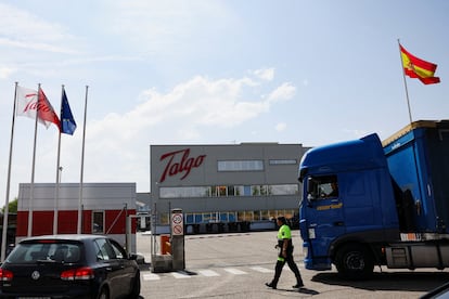 Fábrica de Talgo en Madrid.