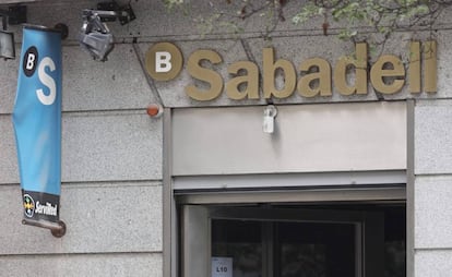 Oficina de Banco Sabadell.