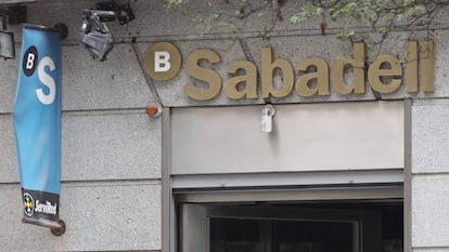 Oficina de Banco Sabadell.