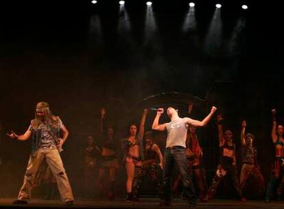 Escena del musical &#39;We will rock you&#39;.