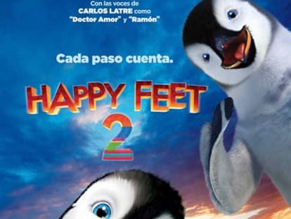 Cartel de Happy feet 2