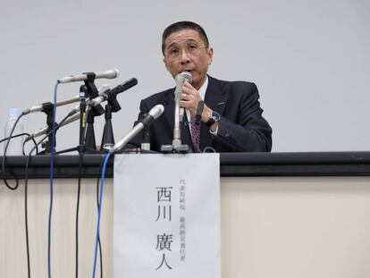 El consejero delegado de Nissan, Hiroto Saikawa.