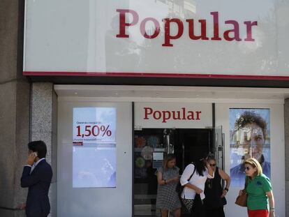 Sucursal del Banco Popular.