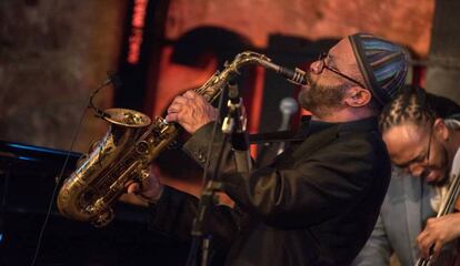 Concierto del Kenny Garrett Quintet a la Sala Jamboree de Barcelona l'any 2016.