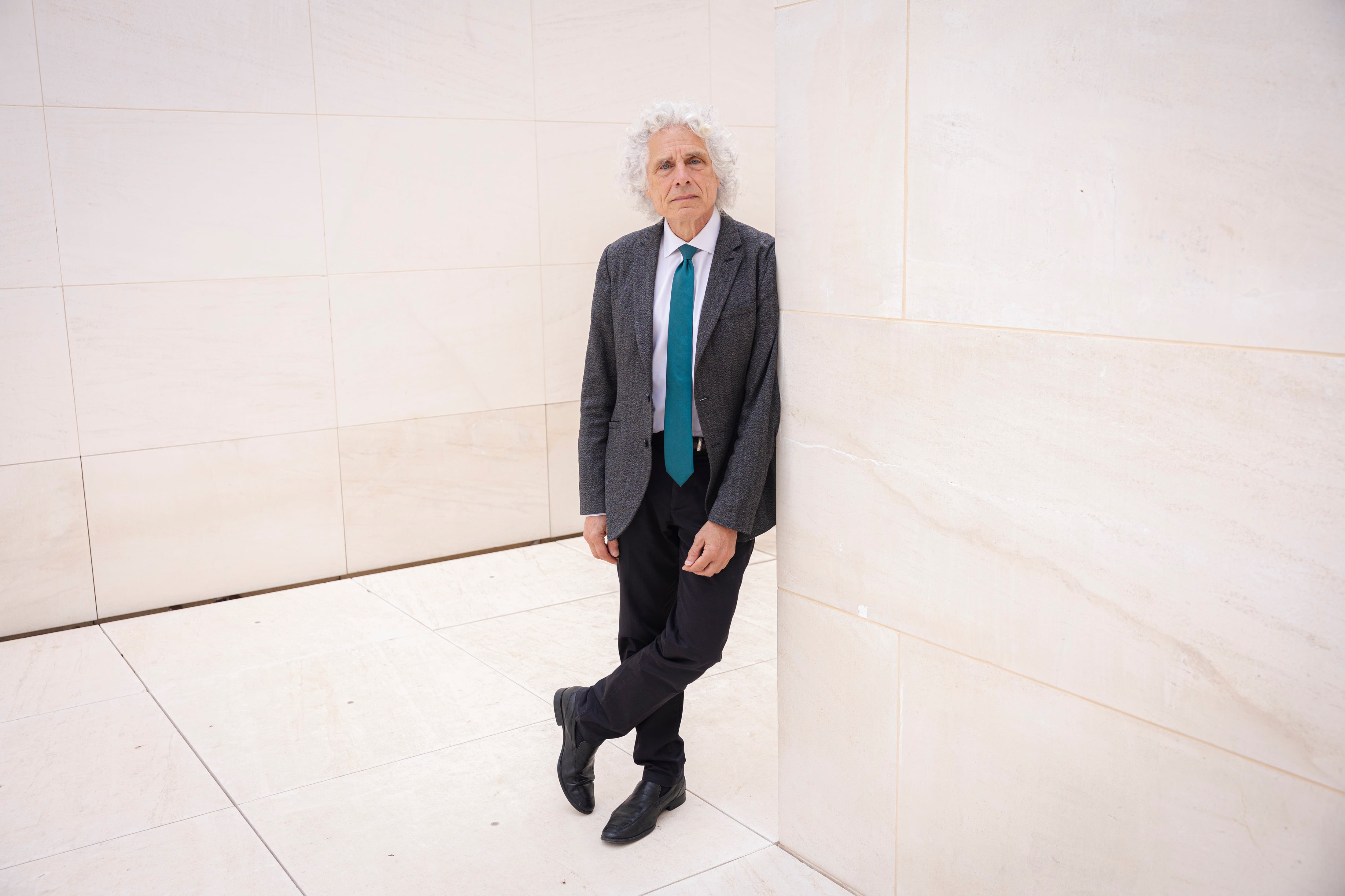 Steven Pinker, referente de la psicología cognitiva, en Barcelona.