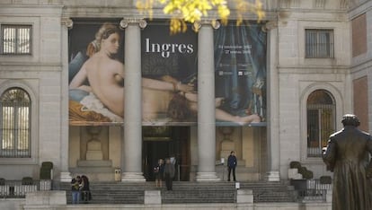 Ambiente en el Museo del Prado el día de su aniversario.