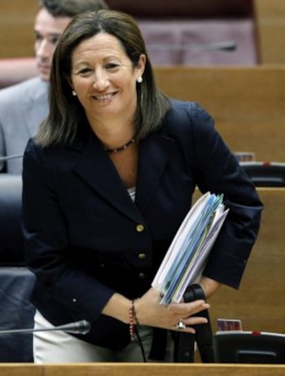 Maritina Hern&aacute;ndez, en 2011, cuando era consejera. 