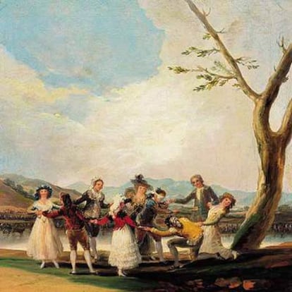 <i>La gallina ciega</i>, de Francisco de Goya.