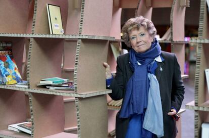 La escritora Dacia Maraini, hoy en Bilbao.