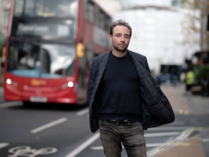 El ensayista Yascha Mounk fotografiado en Londres este 27 de octubre.