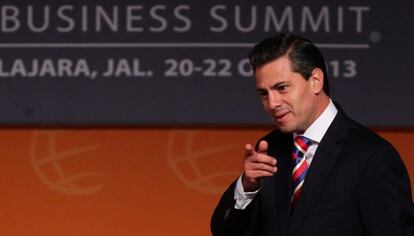 El presidente de México, este martes.