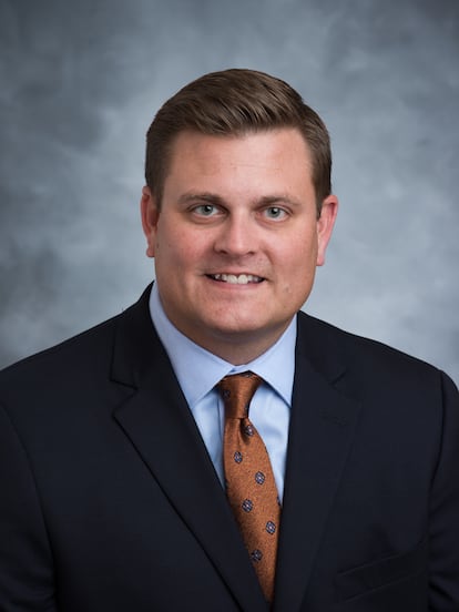 CEO Brian Thompson, in an image from insurer UnitedHealthcare.