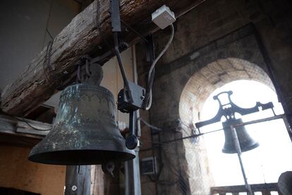 Las campanas de la iglesia Nuestra Señora de la Asunción de Segura (Gipuzkoa).