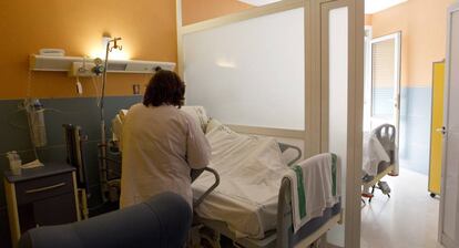 Unidad de cuidados paliativos del hospital Virgen Macarena de Sevilla.