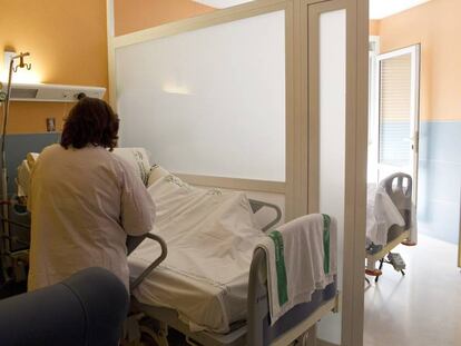 Unidad de cuidados paliativos del hospital Virgen Macarena de Sevilla.