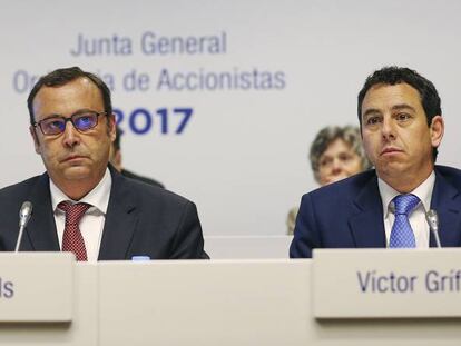 Raimon y Víctor Grifols, consejeros delegados de Grifols.