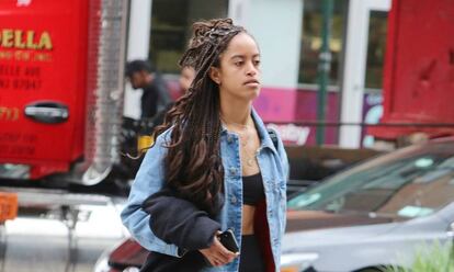 Malia Obama, en Nueva York en junio de 2018.