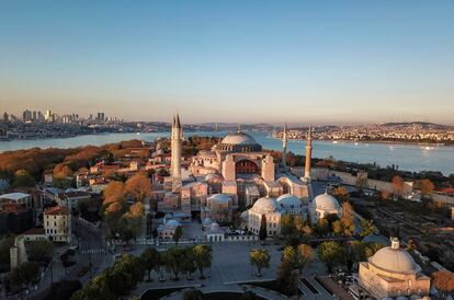 Imagen de Santa Sofía, en Estambul.