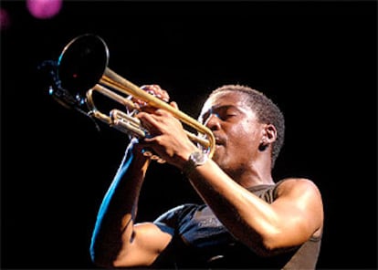 Roy Hargrove, durante su actuación en Ibiza.