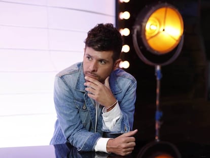 El cantante Pablo López, fotografíado en Madrid.  