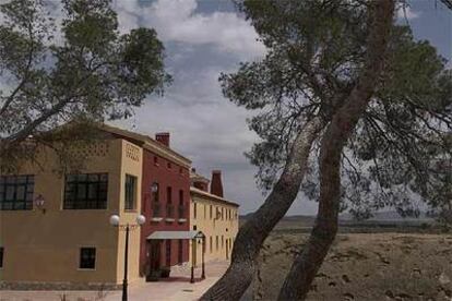 Hotel Hacienda Umbría del Señor, en la carretera que lleva de Yecla a Fuente Álamo, en Murcia.