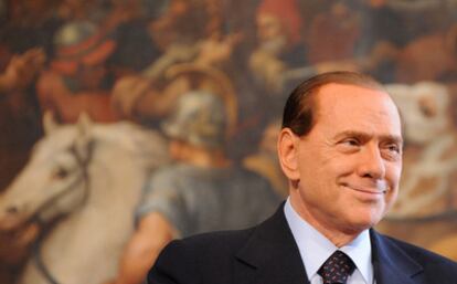 El primer ministro italiano, Silvio Berlusconi.