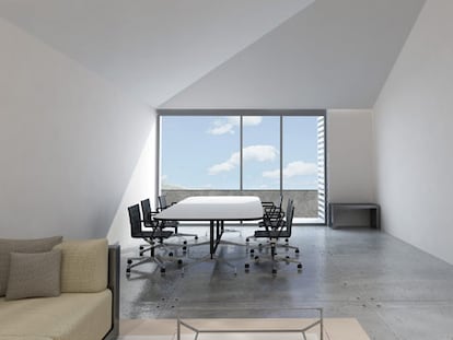 Imagen del interior del <i>loft</i>.